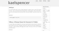 Desktop Screenshot of kaelspencer.com